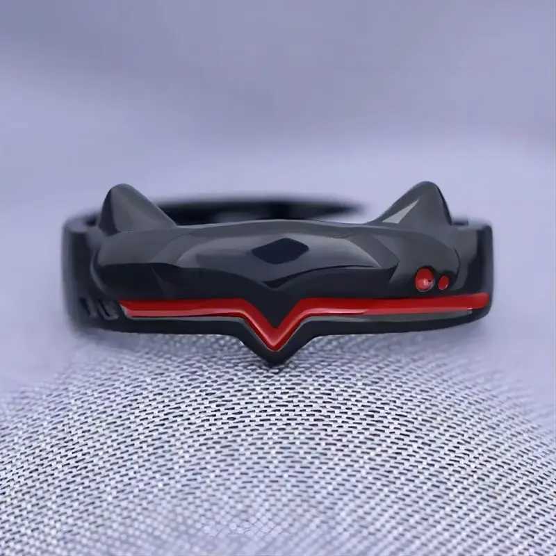 Anime Ayanami Rei Kaworu Nagisa Rings Adjustable Men Women Jewelry Finger Ring Prop Halloween Cosplay Party AccessoriesXJ250219