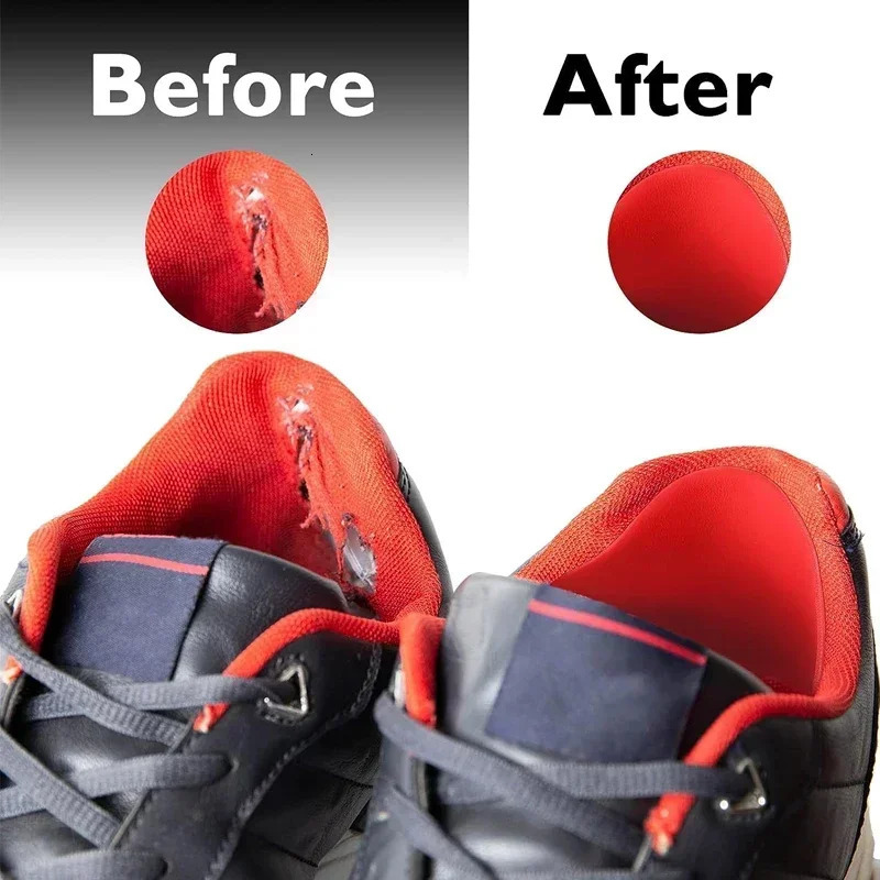 6pcs Sports Shoes Repair Stickers Suede Heel Protector AntiWear Holes Selfadhesive Patches Insoles Pad Foot Care Insert 250219