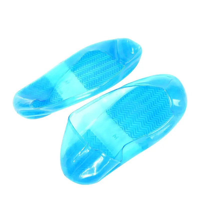 Home Reusable Rain Shoe Covers Unisex Jelly Galoshes Women Water Proof Silicone Shallow Holder Men Overshoes 250219