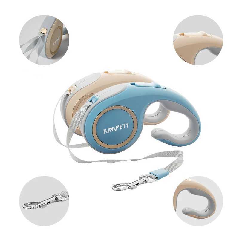 Dog Cat Adjustable Durable Traction Rope 3m 5m Pet Dog Automatic Retractable Traction Flexible Small Medium Dogs Pet ProductsXJ250218