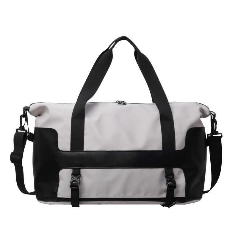 Travel bag men's business trip handbag large capacity short distance travel bag sports luggage bag fitness bag One Shoulder Messenger Bag 250115