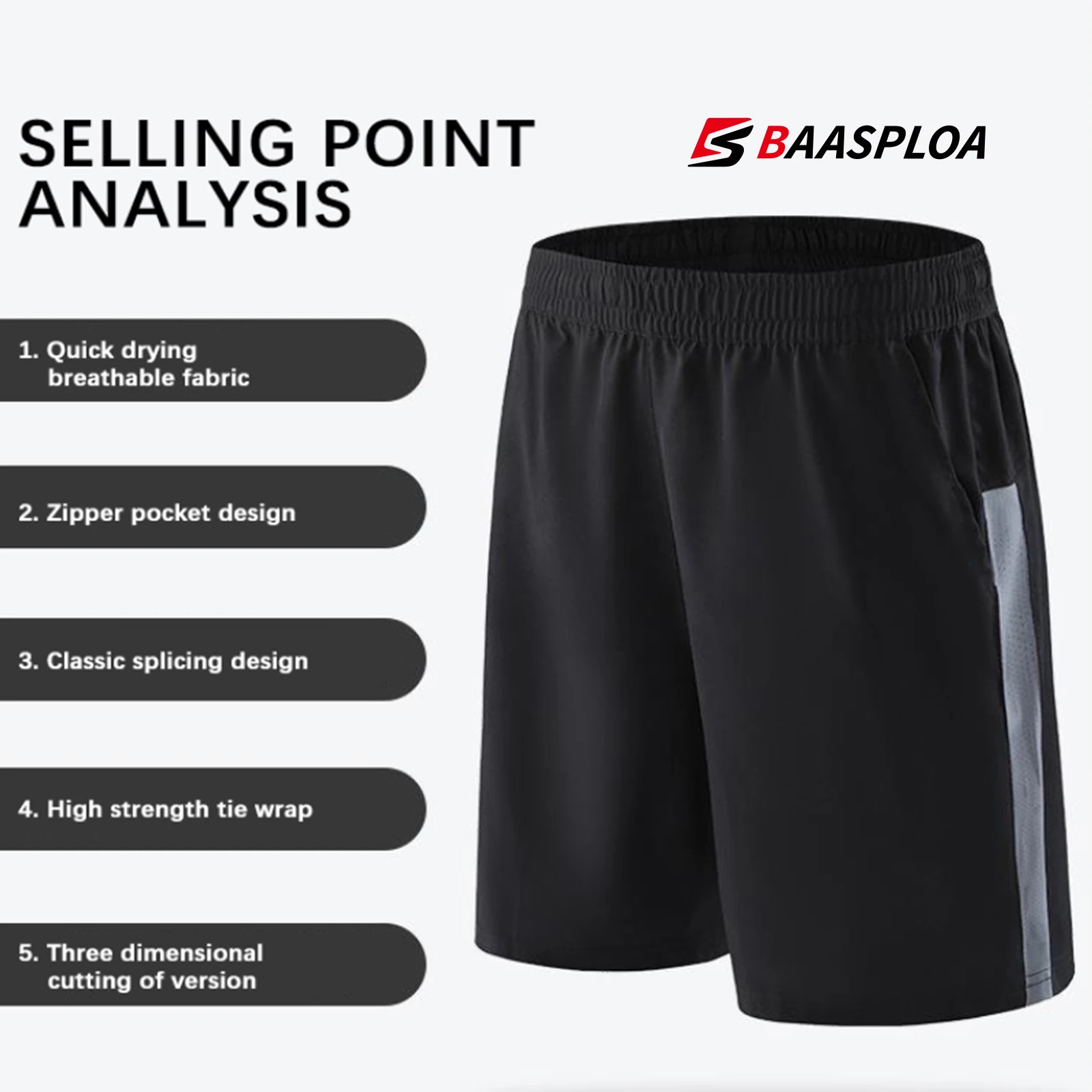 Explore Mens Gym Training Shorts Outdoor Casual Fitness Workout Sports Male Fashion QuickDrying Compression 250219