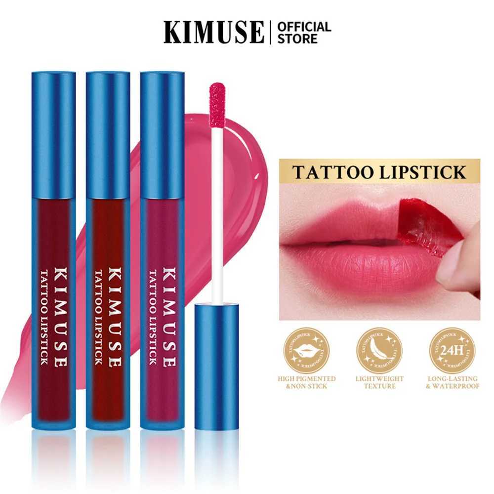 Tear-Off Lip Glaze Matte Lip Tint Peel-Off Liquid Lipstick Waterproof Long-lasting No Fading Lip Gloss Tattoo Dyed Lip CosmeticsW250219