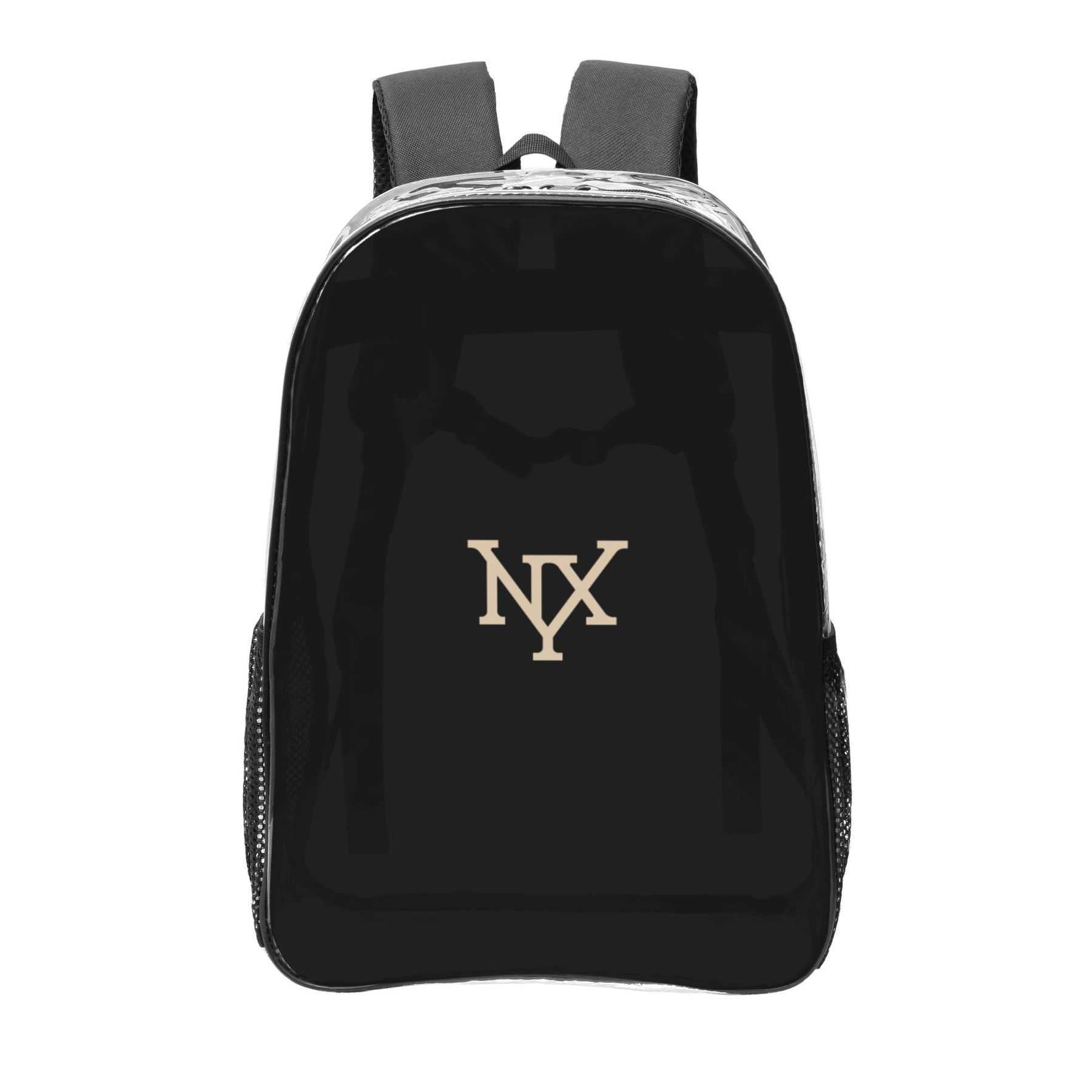 NXY Backpack Large Capacity Transparent Backpack Casual Waterproof Clear Backpack School Bag Visible Backpack Travel Bag