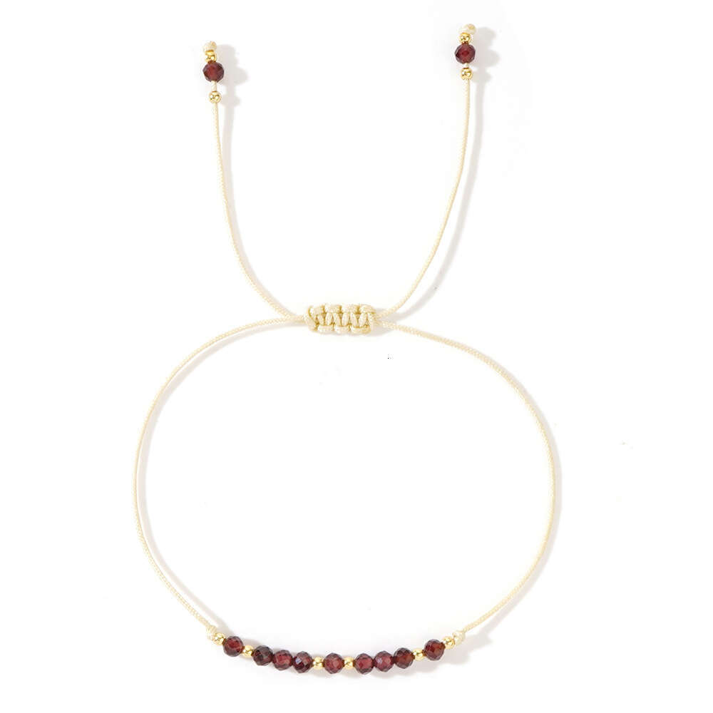 Hot selg Month Birthday Half Mixed Wear Copper Bead Handmade Beaded Bracelet for Women, Fashionable and Versatile
