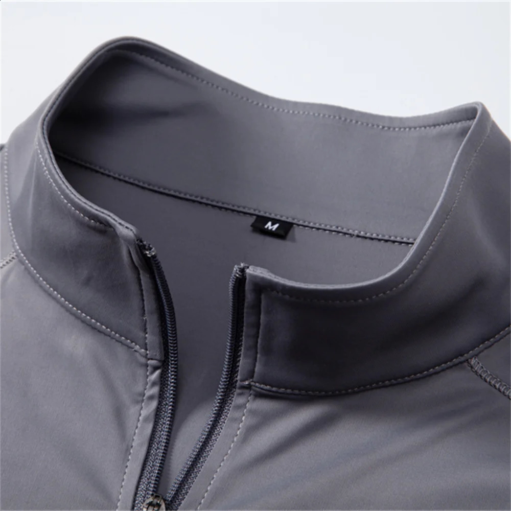 AIOPESON Mens Spring Lightweight Breathable UV Protection Sun Shirt for Outdoor Activities Male T Shirt 250214