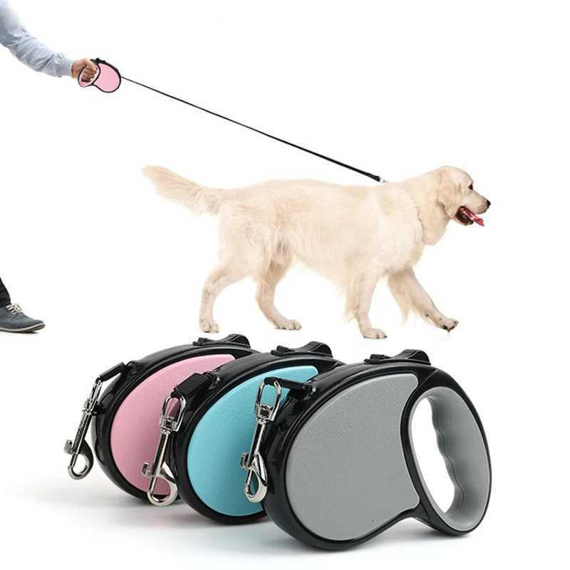 Dog Leash For Small Medium Dogs Retractable Durable Nylon Puppy Walking Running Outdoor Collars Rope Pet SuppliesXJ250218
