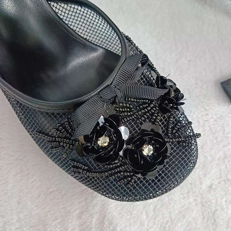 Bgbg sequin wer women slides mesh thin heel slip on sandals