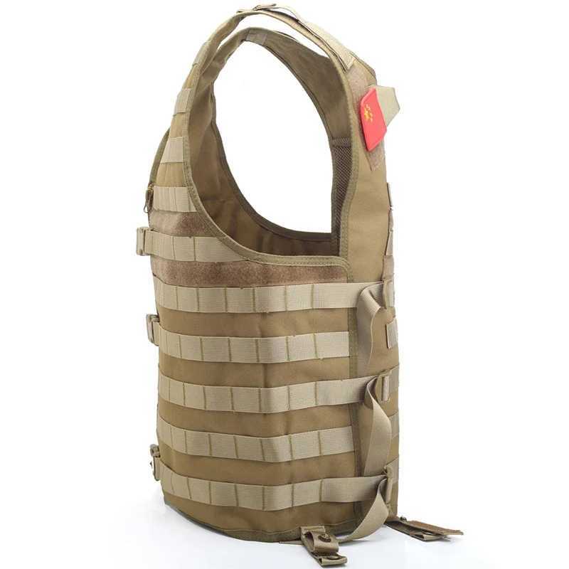 Adjustable Tactical Molle Vest Shape Holds Utility Vest Outdoor Sports Waistcoat for CS Fishing Hunting GearXJ250219