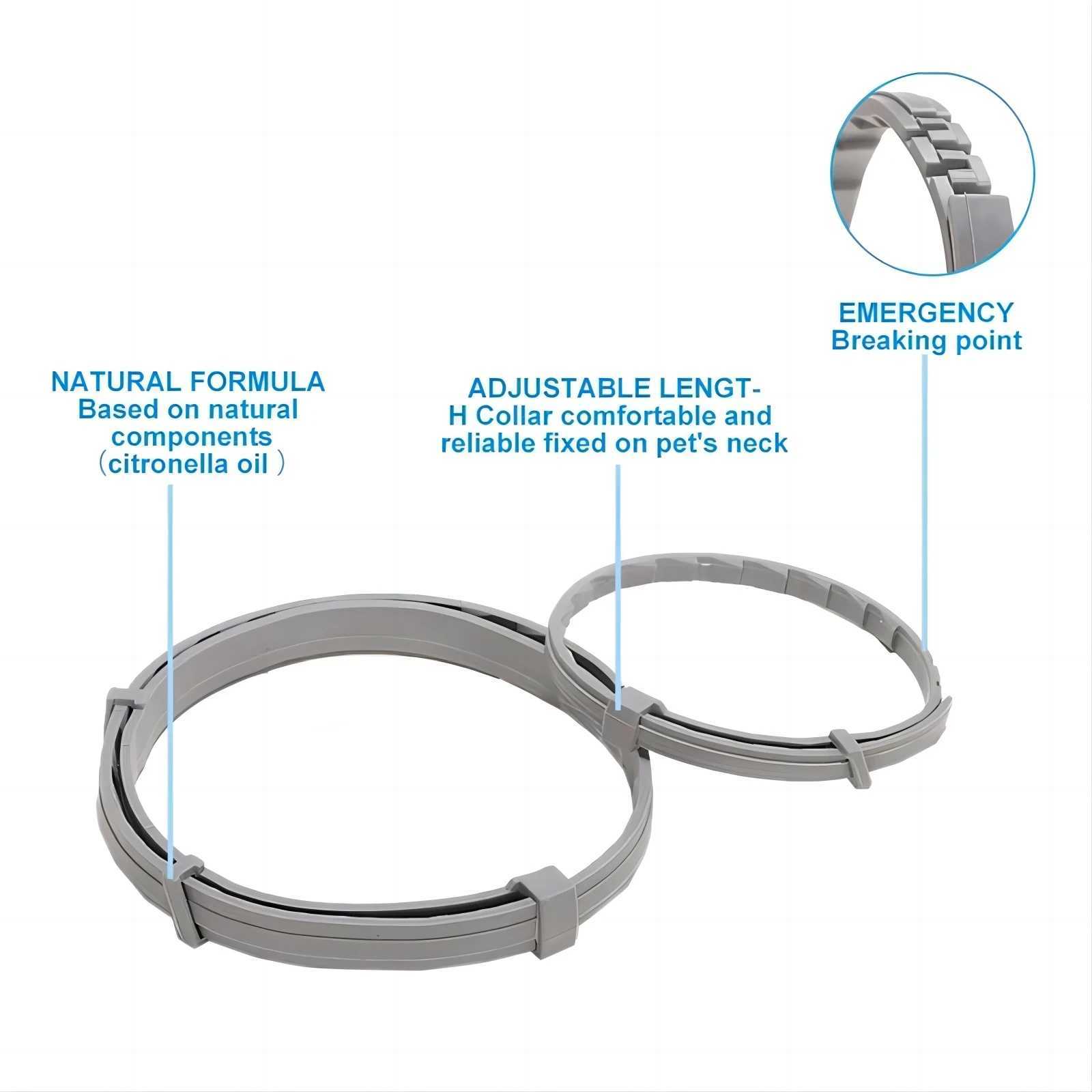 Dog Collar Puppy Cat 70cm 38cm For Small Dogs Cats Collar Pet Items Accessories Dropshipping Suppliers W250219