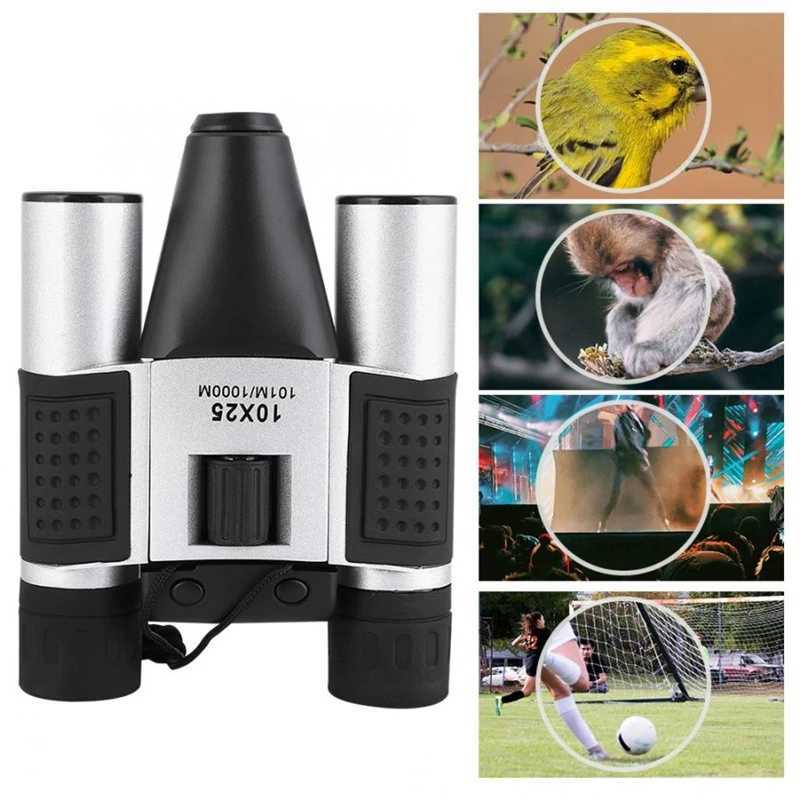 High definition digital camera long-distance binocular telescope photo capture video recording binocular TF card reader computer camera Z250219