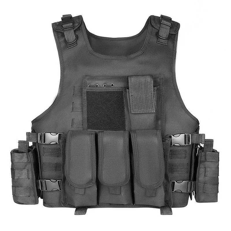 Hunting Vest Molle Airsoft Vest Tactical Vest Plate Carrier Swat Fishing CS Game Outdoor Military Army Armor Police VestXJ250219