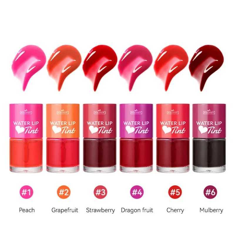 Dyeing Tint Liquid Lipstick and B 2 in 1 Waterproof Mirror Lip Gloss Water Lip Tint Non-sticky Lip Eye Cheek Makeup CosmeticW250219