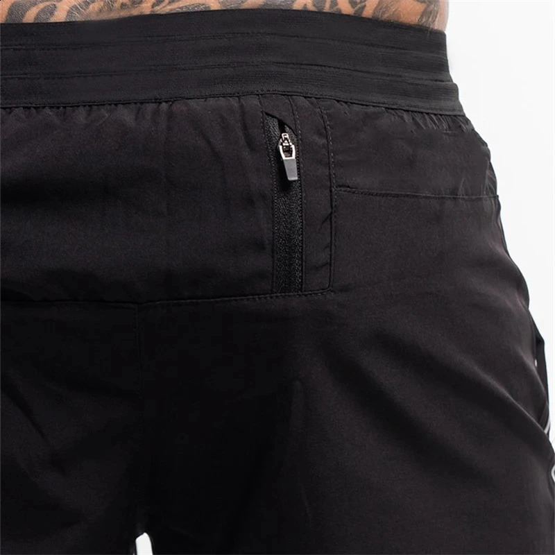 Men Shorts Light Weight Thin Short Pants Running Squat Fitness GYM Wear Quickdrying Drawstring 250218
