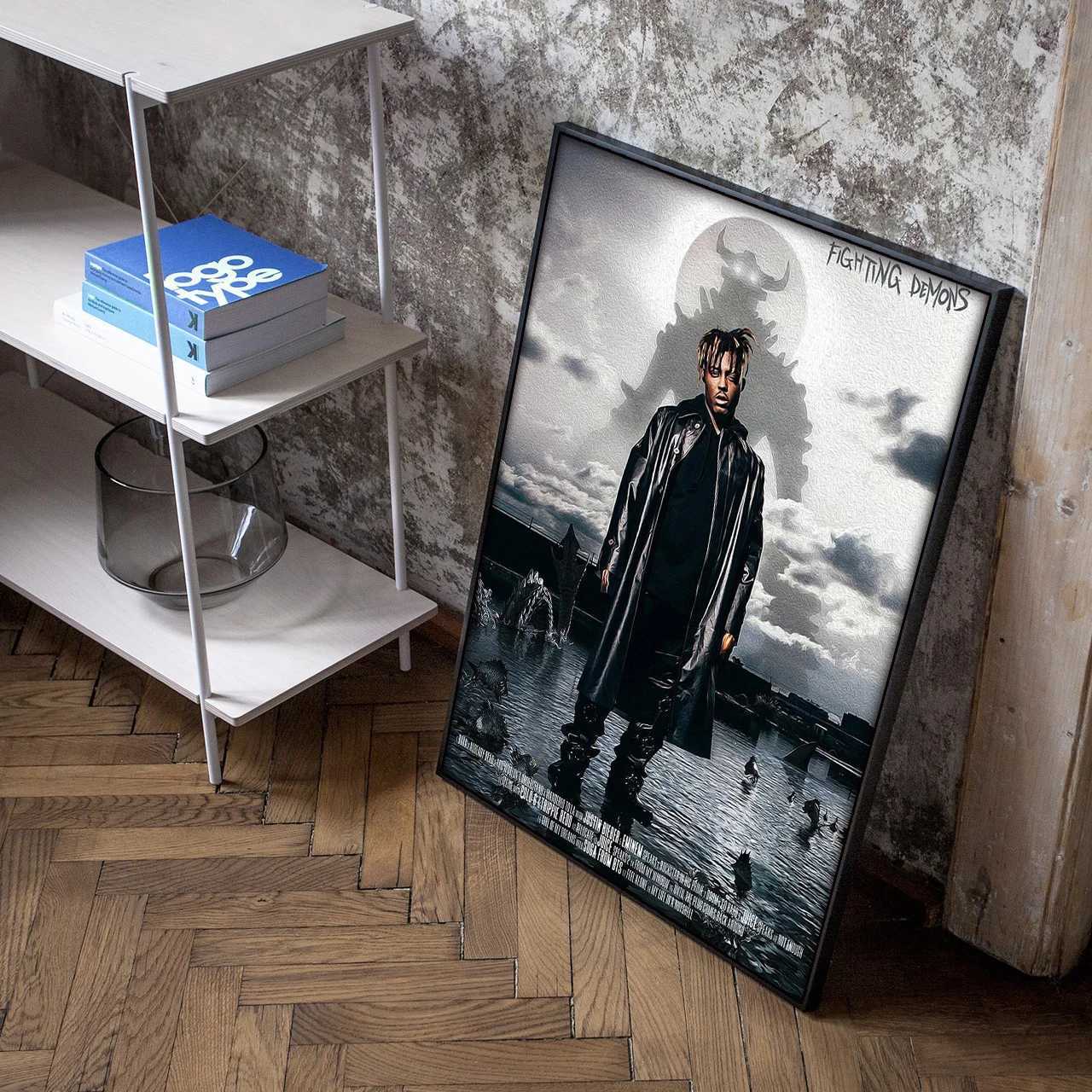 WRLD Ju Poster Hip Hop Rap Singer sic Album Asthma Bar Cover Photo HD Art Canvas Y250218