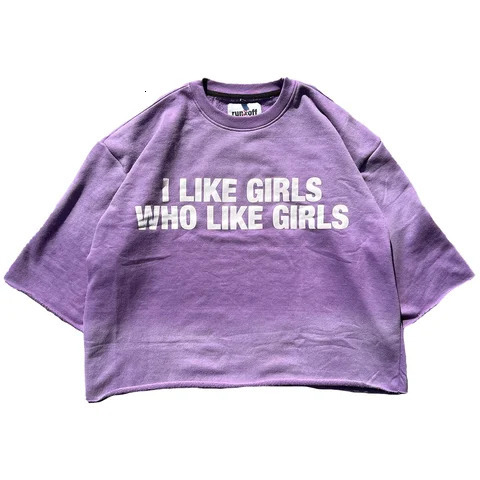 Streetwear T Shirt Y2K Half Sleeve Top Men Harajuku Gothic Hip Hop Letter Print Retro Oversized Tshirt Round Neck Cotton Clothes 250218