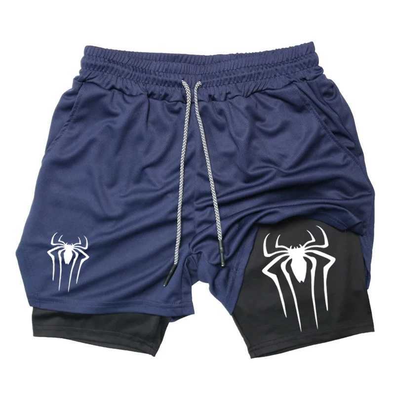 Mens Compression Shorts Y2K High Performance Fitness Gym Running Shorts Casual Mesh 2 in Breathable Quick Dry Sports Shorts W250219