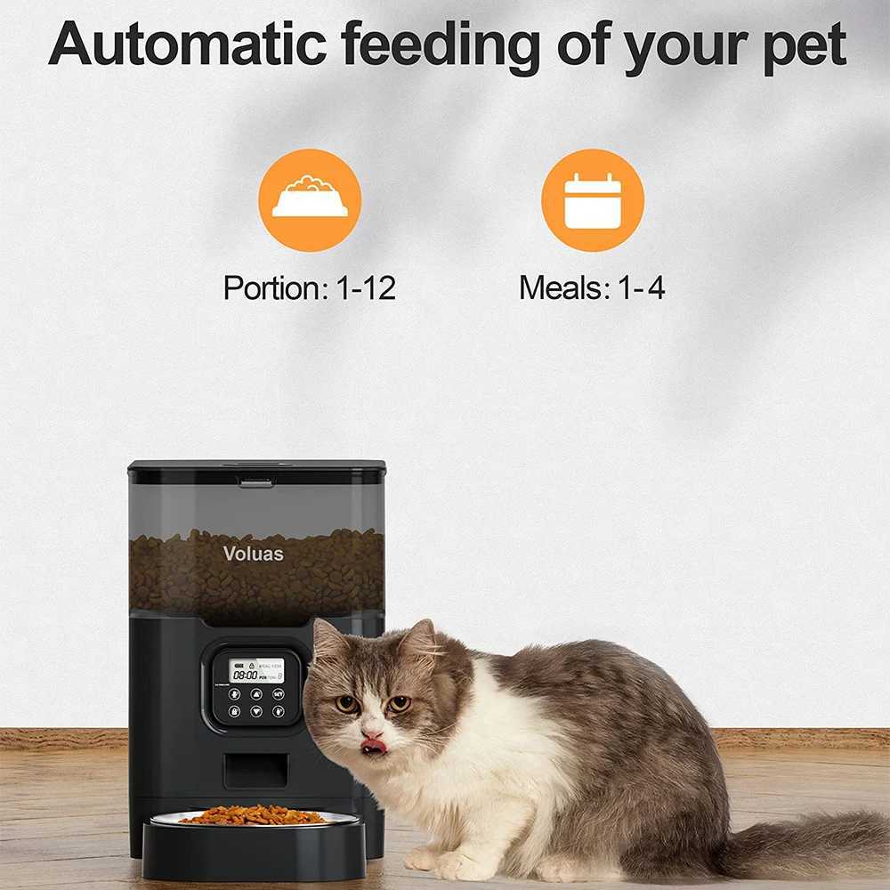 Dog Feeders Tuya automatic pet feeder large capacity application intelligent cat feeder dog slow food dispenser with WIFI voice timing pet feeding sup