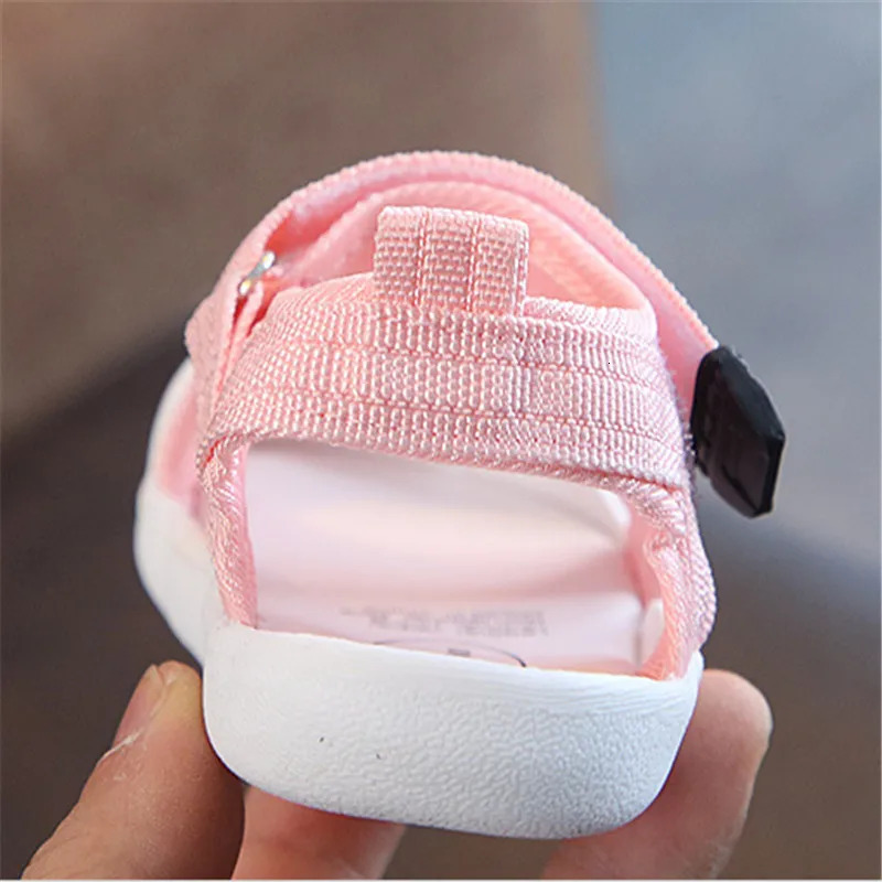 Summer Infant Toddler Shoes Baby Girls Boys Casual Shoes Non-Slip Breathable High Quality Kids Anti-collision Beach Shoes 250219