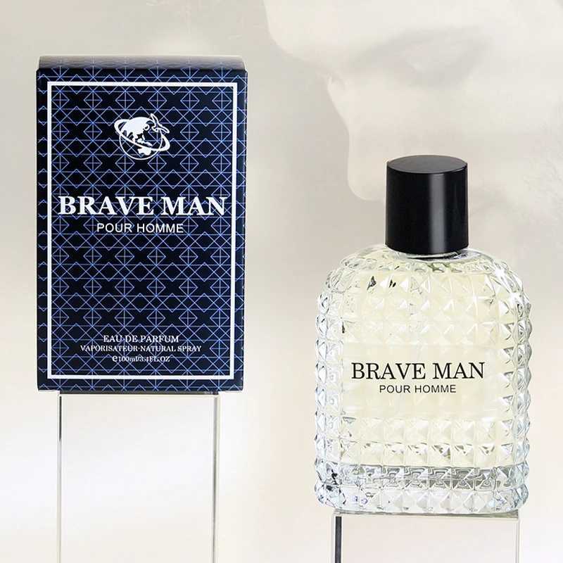 100ML Brave Man Wolf Smoke Perfume Charming Cologne Long-Lasting Fragrance Tender Woody Scent Floral Oriental Note Eau De Parfum M250219