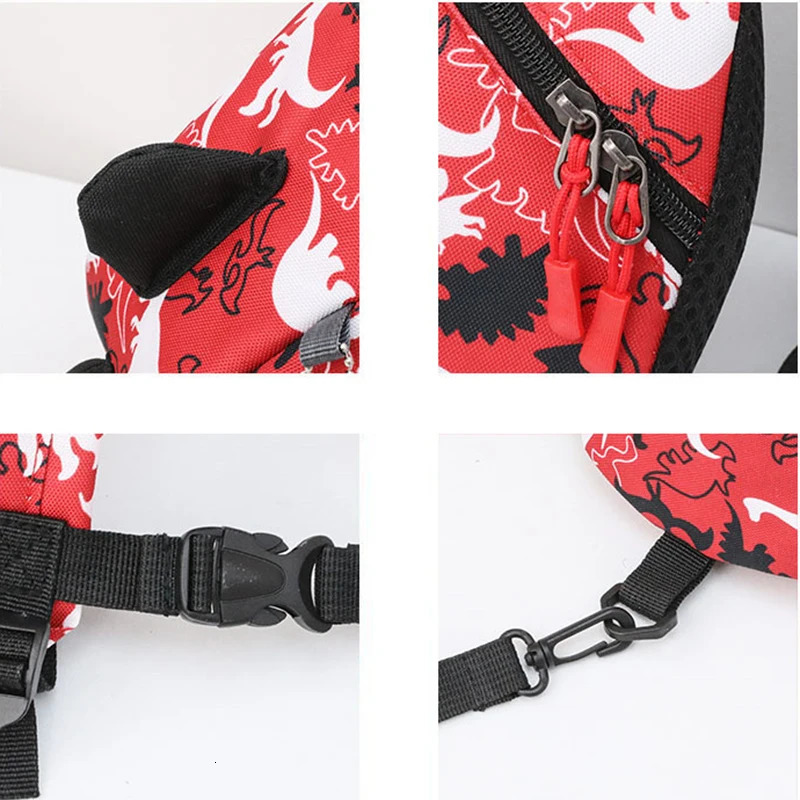 Cute Dinosaur Baby Safety Harness Backpack Toddler Anti-lost Bag Children comfortable Schoolbag toddler anti lost wrist link 250219
