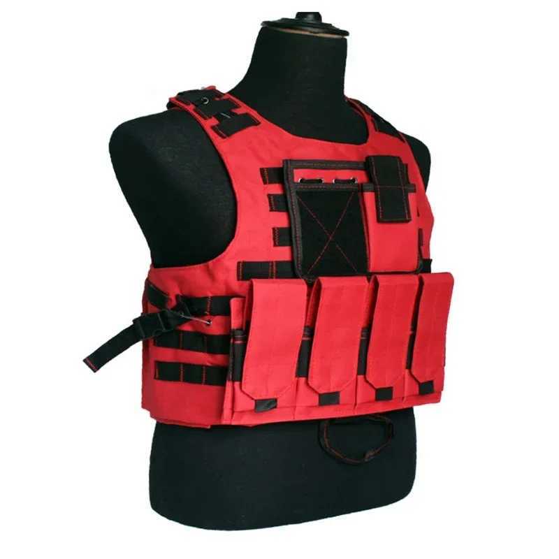 Hunting Tactical Vest Gear Molle Hiking Protection Plate Carrier Tactics Vest Outdoor Clothing Training Motorcycle Cycling VestsXJ250219