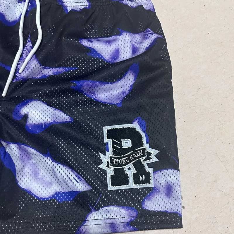 Men's Shorts Summer Ryoko Butterfly Basketball Shorts Mens and Womens Sports Fitness Quick drying Season Outdoor Running Beach Shorts z250219