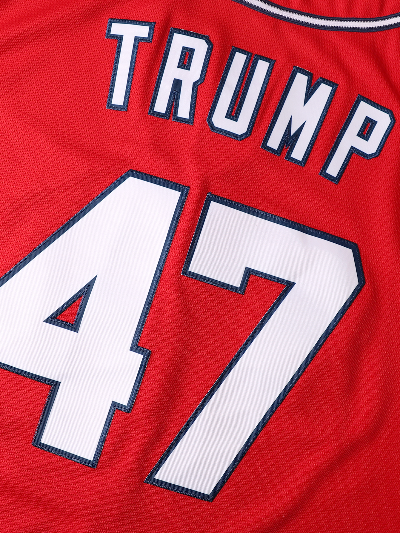 47 Trump Red Maga Baseball Jersey For Daily Casual&Sports Wear Men Size S-XXXL