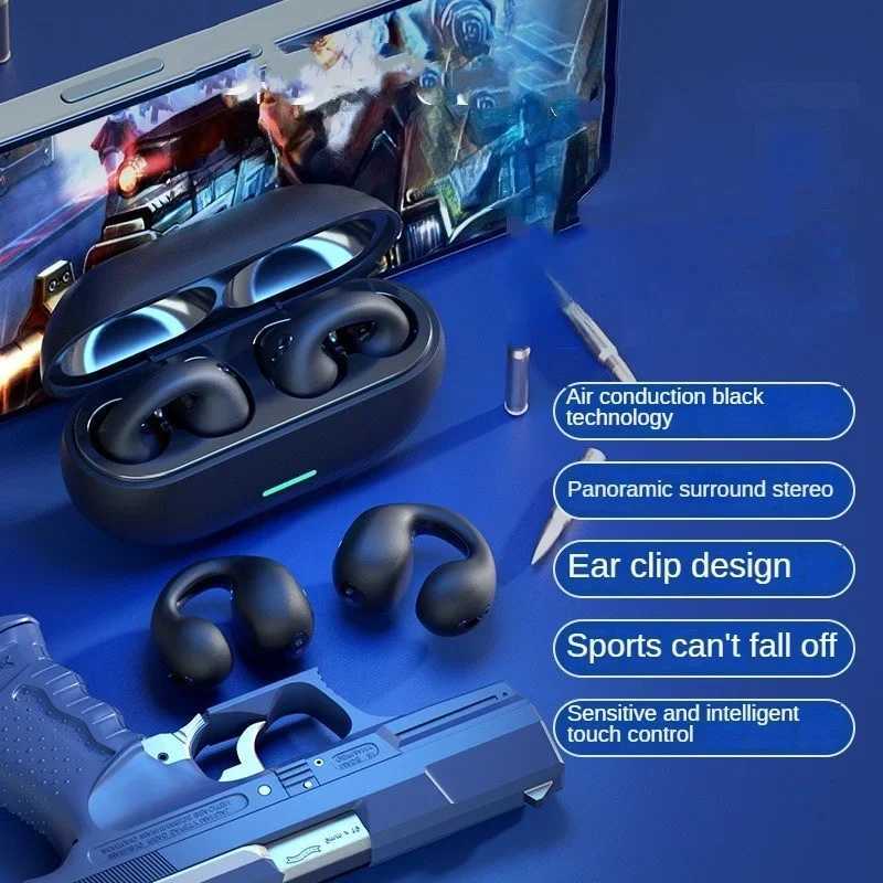 T75 bone conductive wireless earphones sports earphones HiFi sound quality waterproof TWS earphones T250219