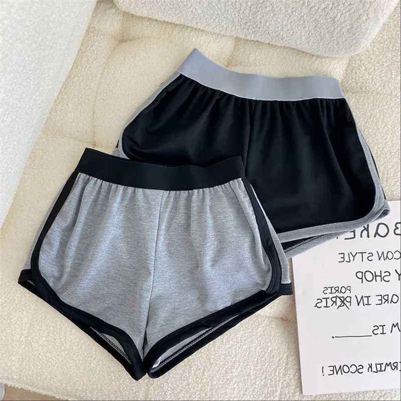 Women Sports Running Shorts Solid Simple Casual Slimming Loose Shorts Striped Short For Ladies Harajuku Summer Fashion Clothing W250219