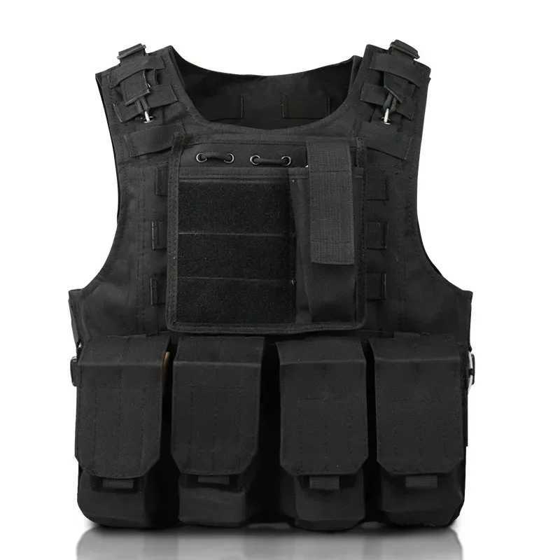 Children Outdoor CS Shooting Protection Gear Vest Kid Hunting Combat Training Camping Hunting Multi-function Tactical WaistcoatXJ250219