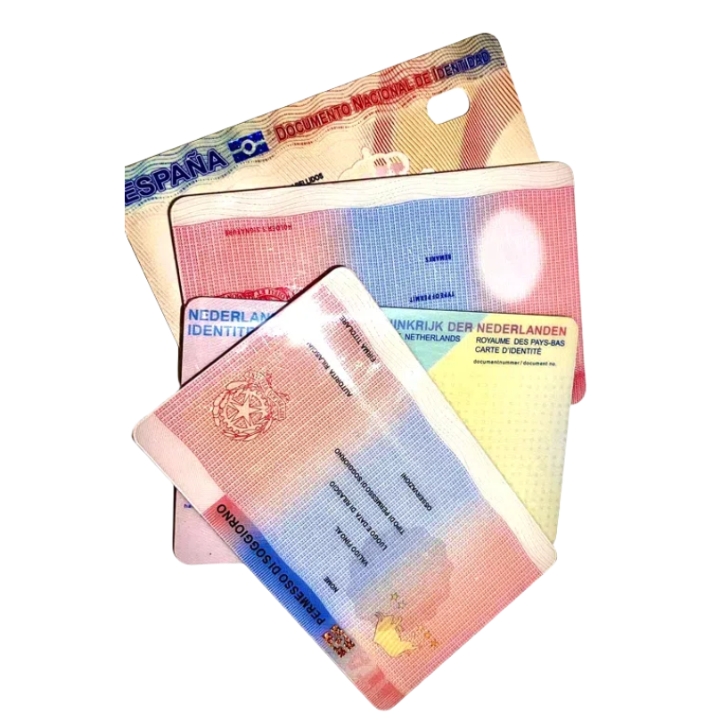 UK ESPN ITA NL as so on drivinglicense Id card props Halloween gift funny funny super realistic 100%without hologram