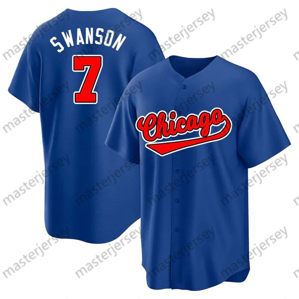 Sandberg Cities Baseball Jerseys Swanson Imanaga Tucker Suzuki Happ Alcantara Custom Jersey