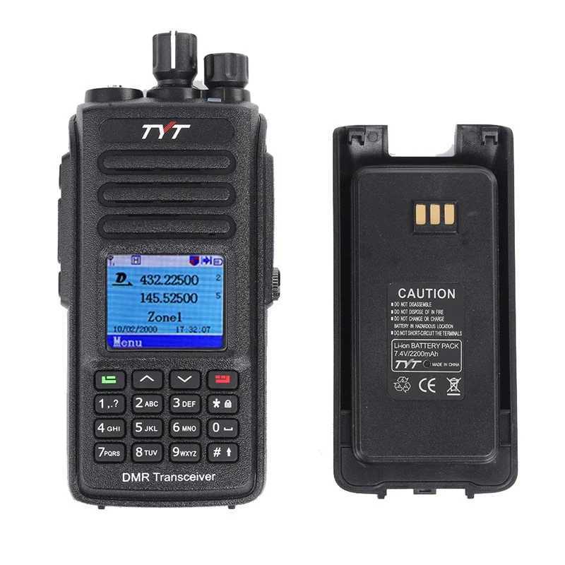TYT MD-UV390PLUS DMR Digital Walkie Talkie MD UV390 AES256 Waterproof Dual Band UV transceiver GPS OptionalXJ250219