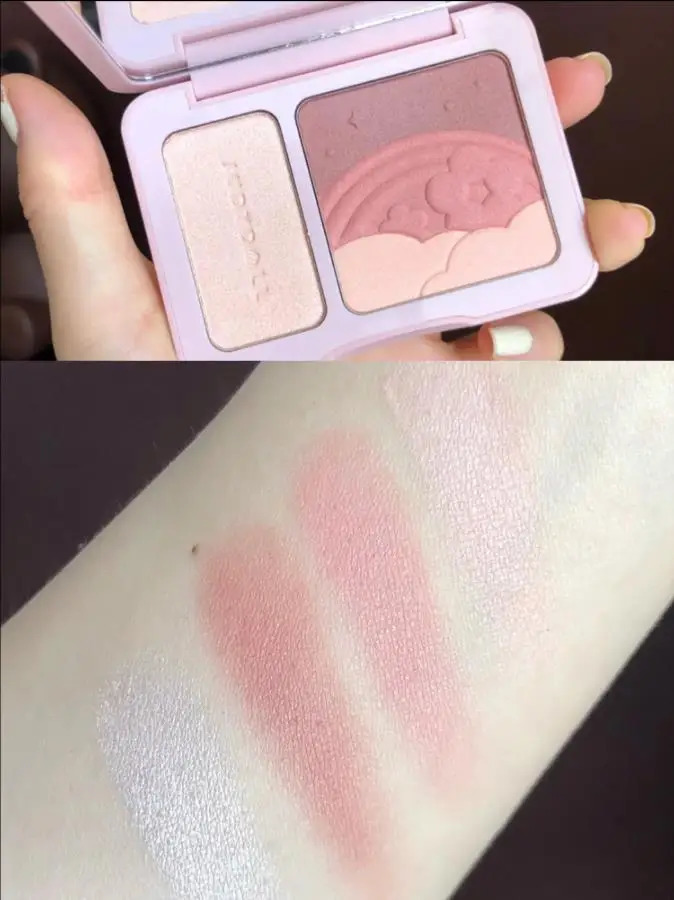 Judydoll Bronzer And Contour Blush Palette Nose Shadow Blusher Face Vitality Nude Makeup Natural Color Rendering Long-Lasting 250214