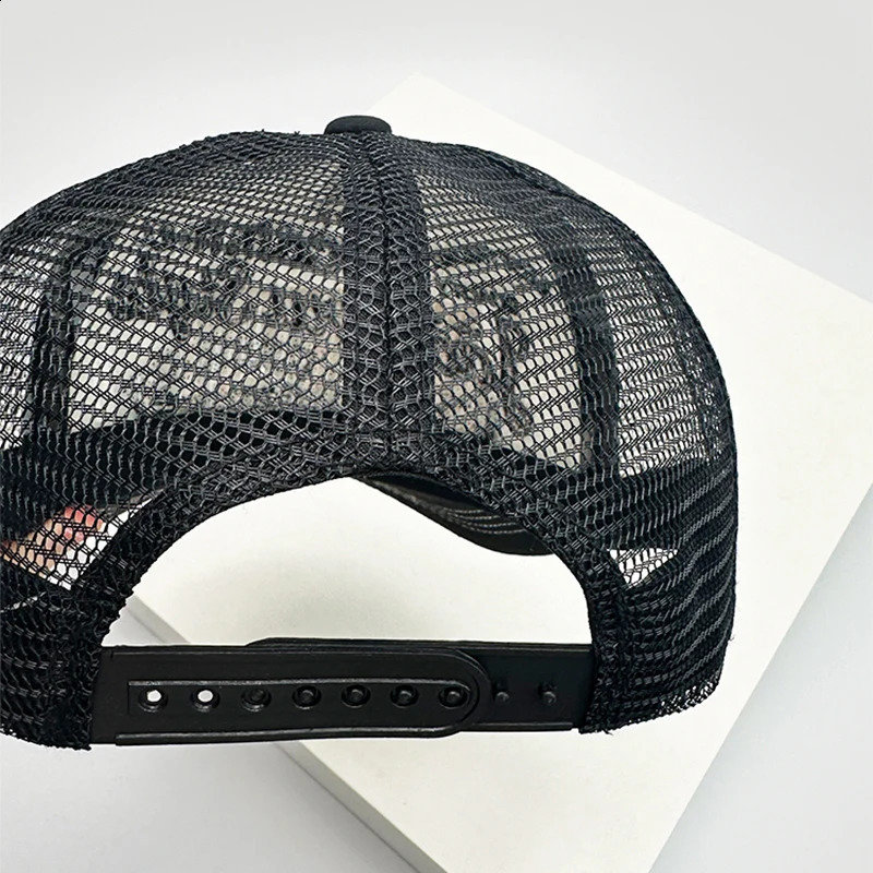 Unisex Letter embroidery Baseball Hats American Vintage Sunshade Street Fashion Personal Trucker Caps Versatile Breathable 250214