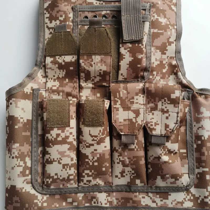 Childrens Outdoor Tactical Vest Mens and Womens Three-level Armor Kindergarten Performance ClothingXJ250219