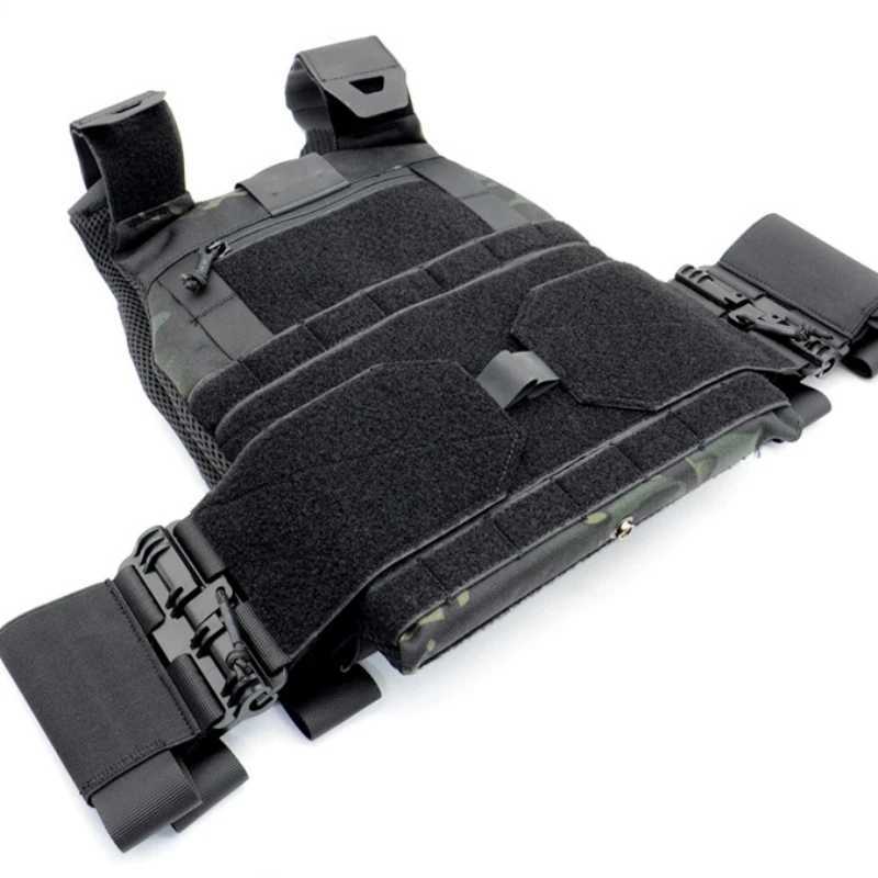 2.0 Military Tactical Vest Molle Plate Carrier Body Armor Protective Vest Airsoft Equipment Field Training Tank Jacket AdjustXJ250219