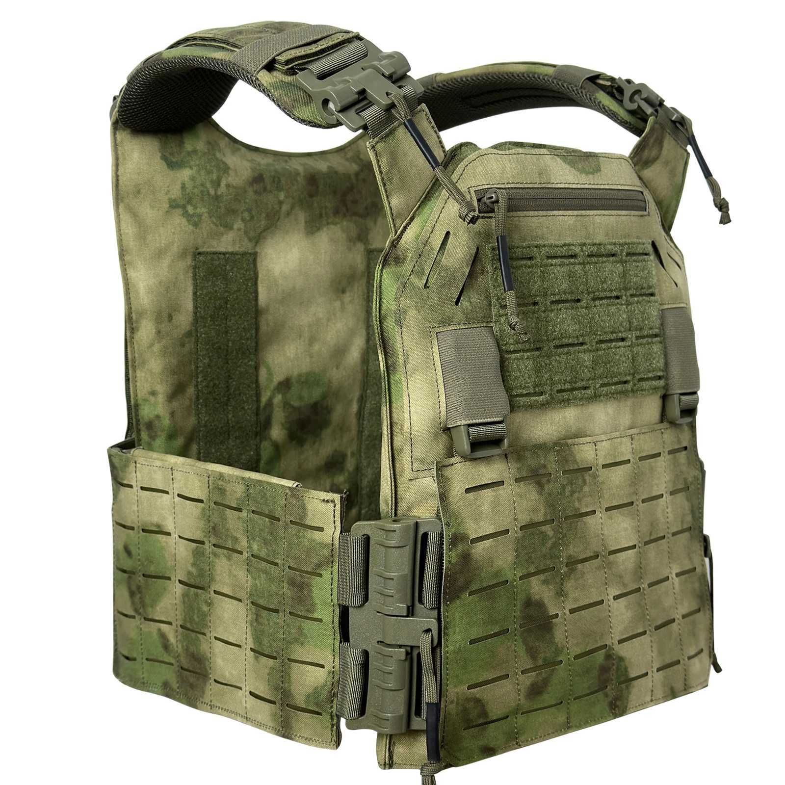 Special Offer 500D Nylon Laser Cutting Modular Tactical Vest outdoor protect equipmentXJ250219