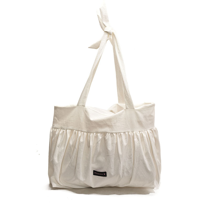 2025 Early Spring New Product Leisure Art Relaxation Tote Large Capacity Small Fresh Lightweight Commuter Single Shoulder Women's Bag #swissmilit