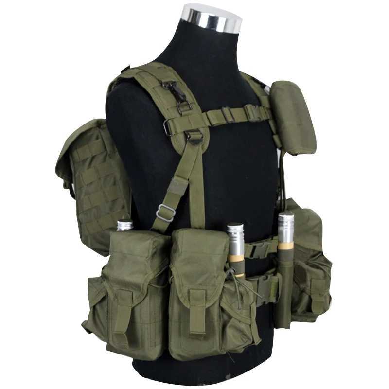 Russian Special Forces Smersh Tactical Vest Outdoor Breathable Adjustable Lightweight Vest Hunting Activity EquipmentXJ250219