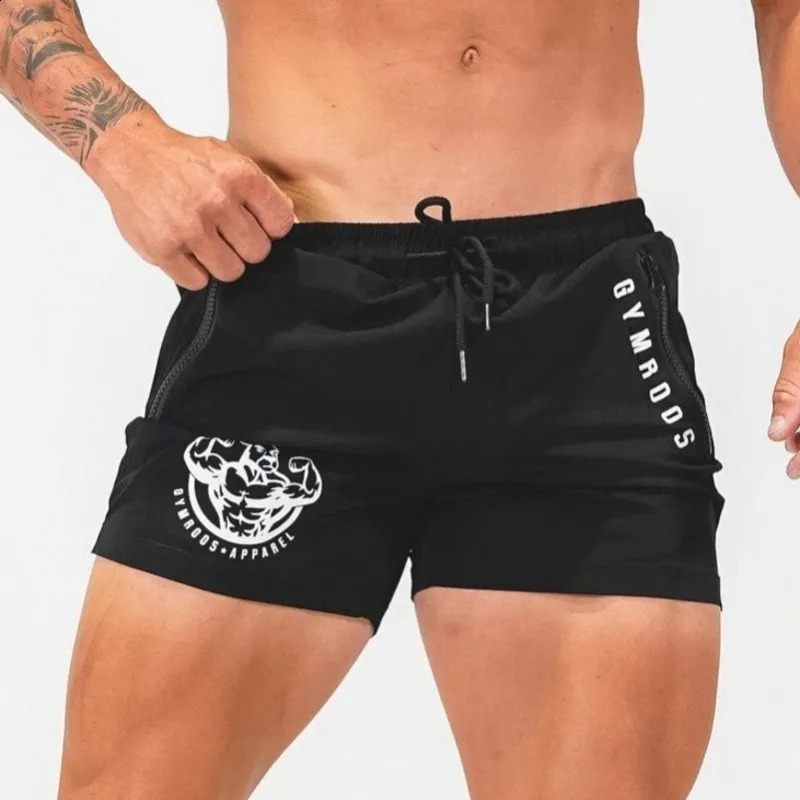 Sport Shorts Men Gym Workout Running Bodybuilding Joggers Summer Fitness Training Jogging Short Pants Male Beach 250218