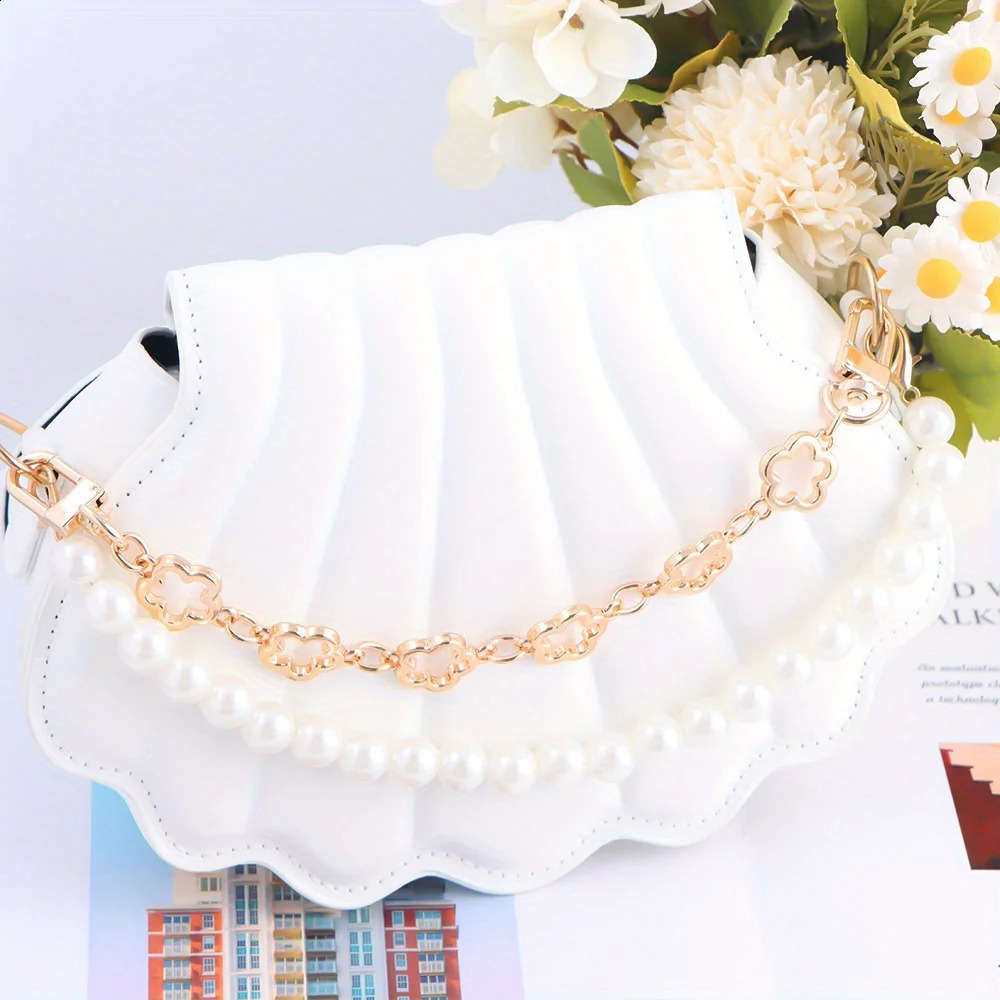 Flower Bag Extender Chain Purse Strap DIY Women Handbag Making Replacement Accessories 250213