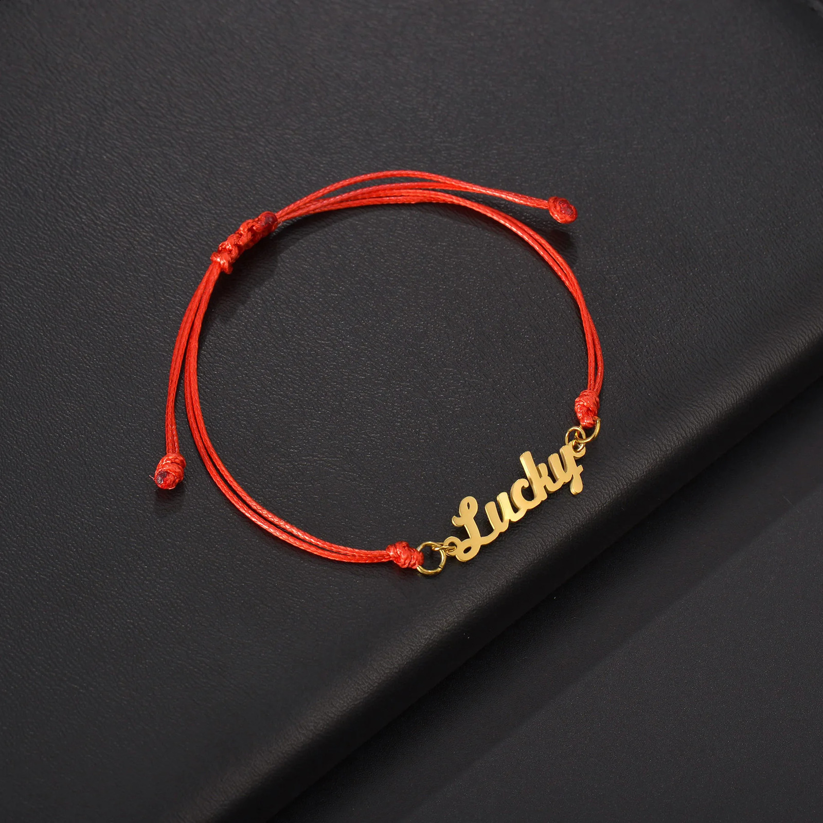 HIYONG Stainless Steel Cutting English Name Bracelet Personalized DIY Hand-woven Hand Rope Unisex Hand Jewelry 250214