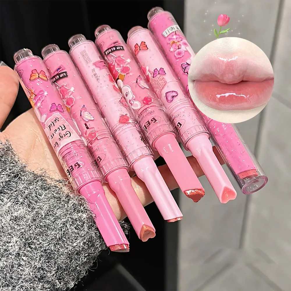 Gege Bear Garden Pink Rabbit Solid lipstick Moisturizing Watercolor lipstick Lasting Mild lipstickW250219