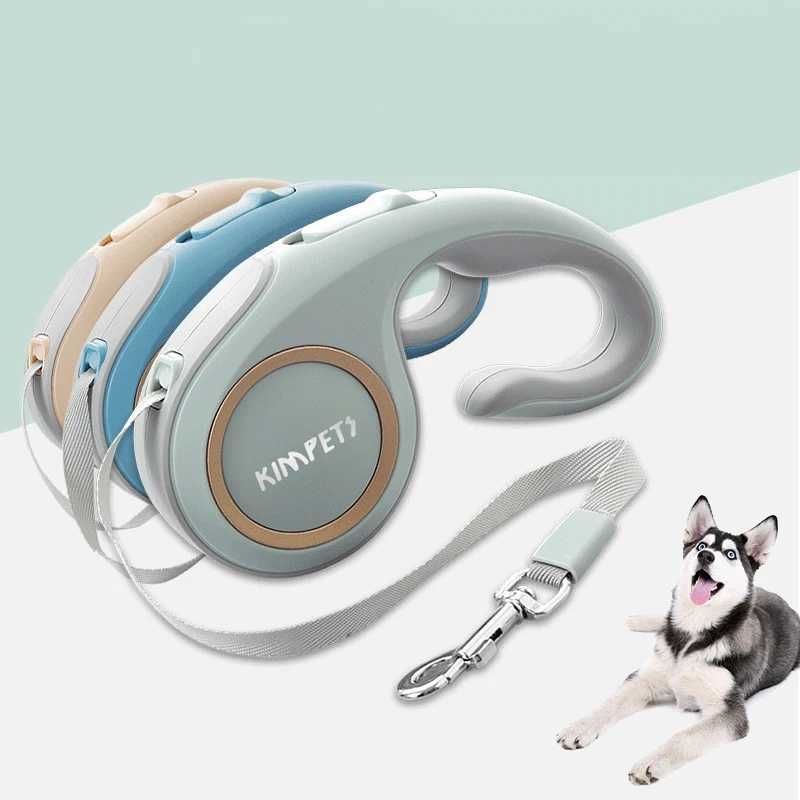 Dog Cat Adjustable Durable Traction Rope 3m 5m Pet Dog Automatic Retractable Traction Flexible Small Medium Dogs Pet ProductsXJ250218