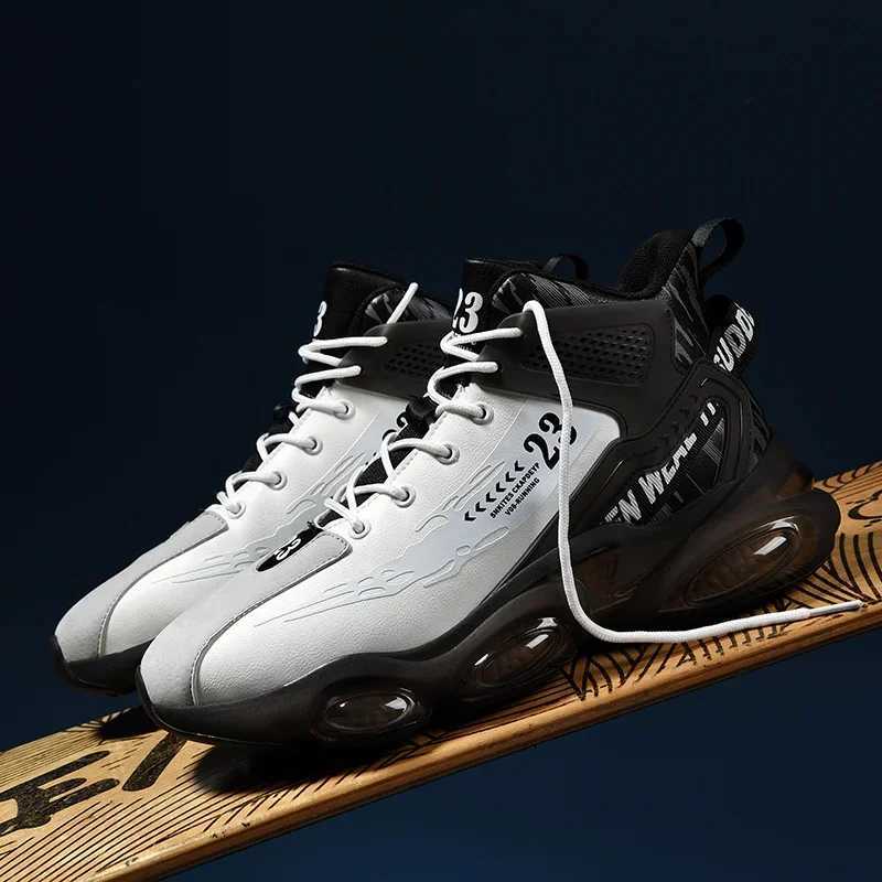 Men Sneakers Running Boots Fashion Outdoor Jogging Sports Shoes Mesh Breathable Cushioning Black Basket Footwear Male Big SizeC250218