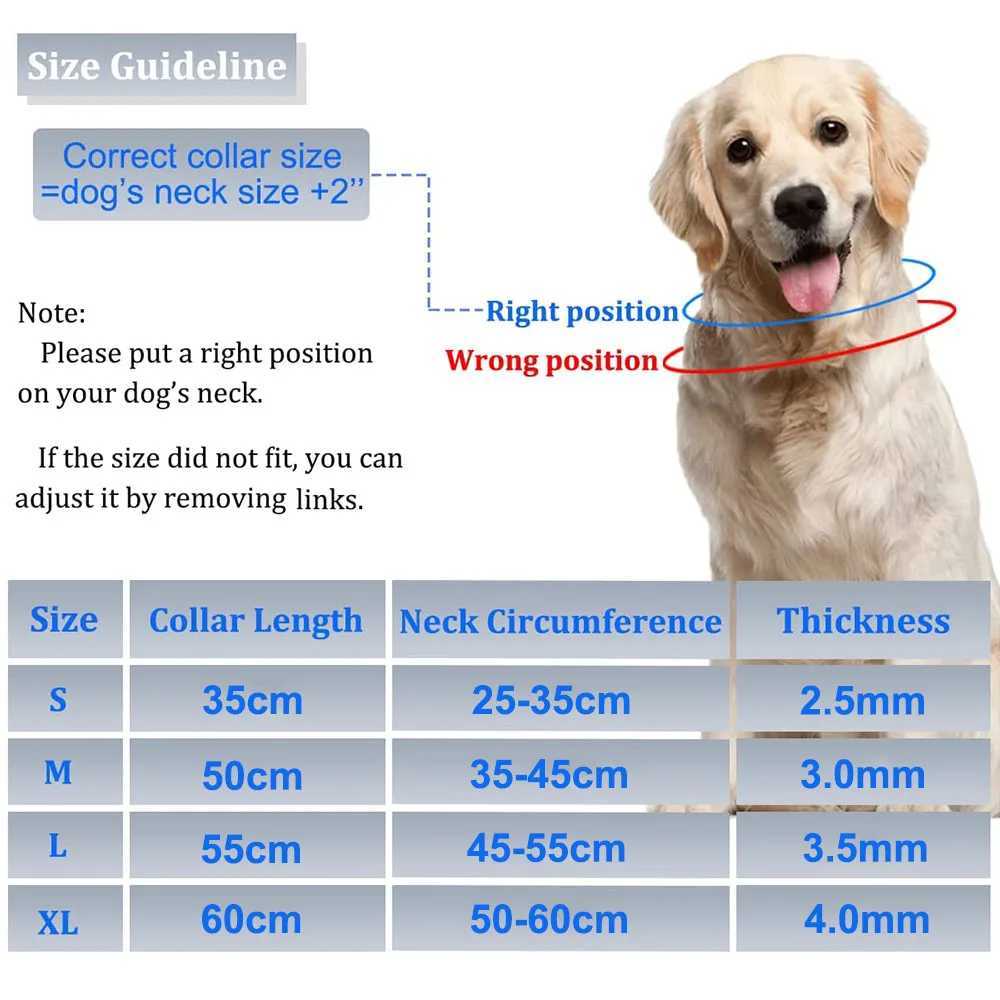 No Pull Nylon Cover Dog Prong Collar Dog Training Pinch Collar with Comfort Tip and Quick Release Buckle for All Sizes Dogs Pets W250219