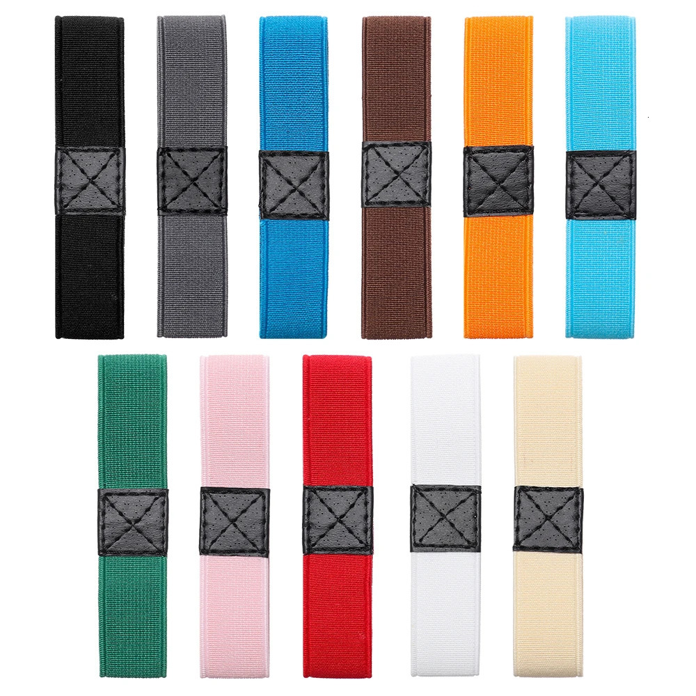 1 Pair High Elastic Shoe Straps Hold Loose Heels Shoes Band Antiloose for Girls Women Belts Solid Color Shoelaces 250219