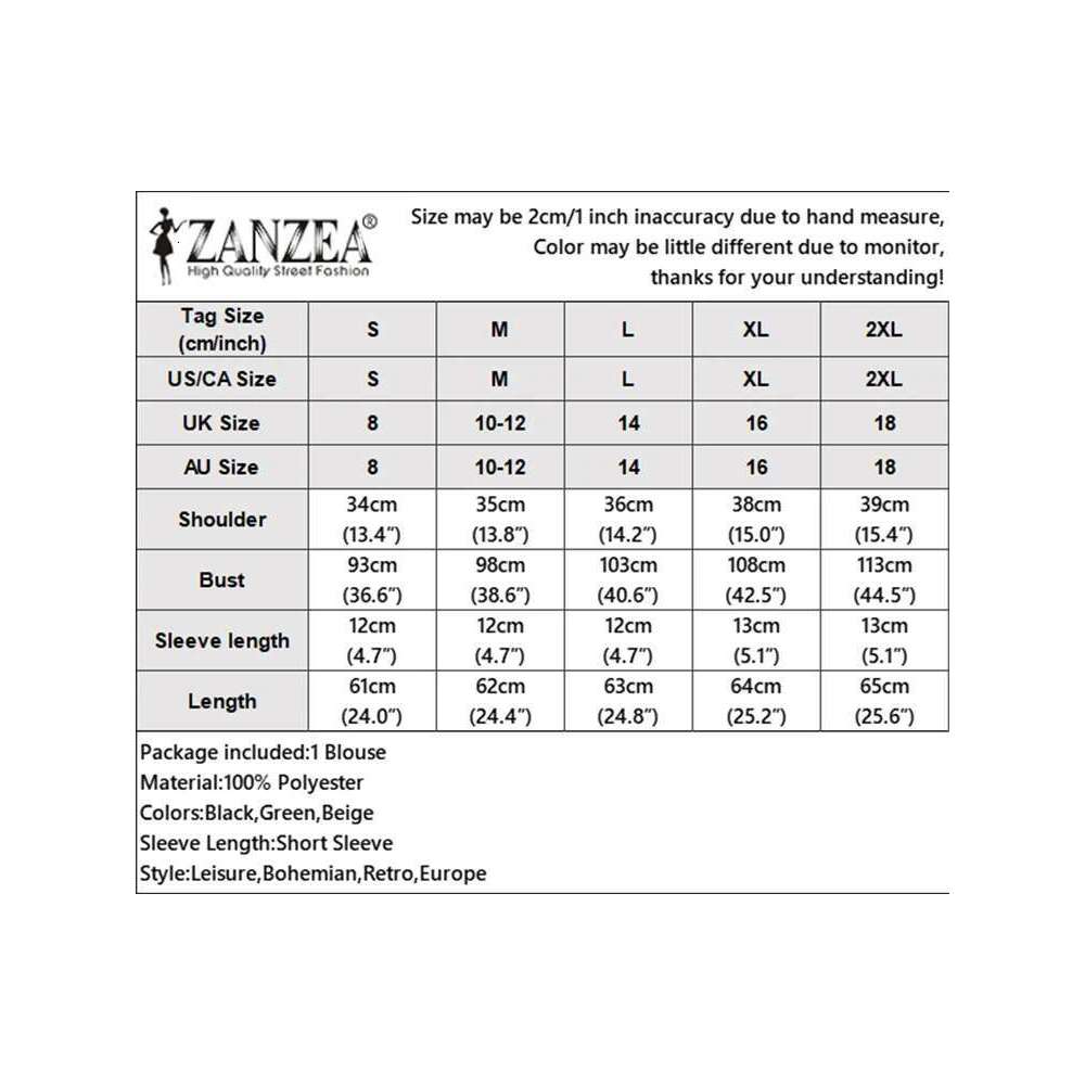 ZANZEA Stylish Women Ral Printed Blouse Summer Short Sleeve Tops Fashion Casual Holiday Party Shirt Female Work OL Blusas
